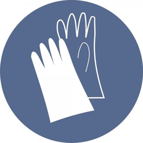 Знак М06 Работать в защитных перчатках