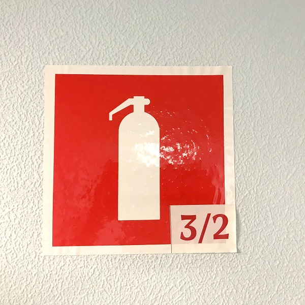 Табличка на дверь пожарная безопасность